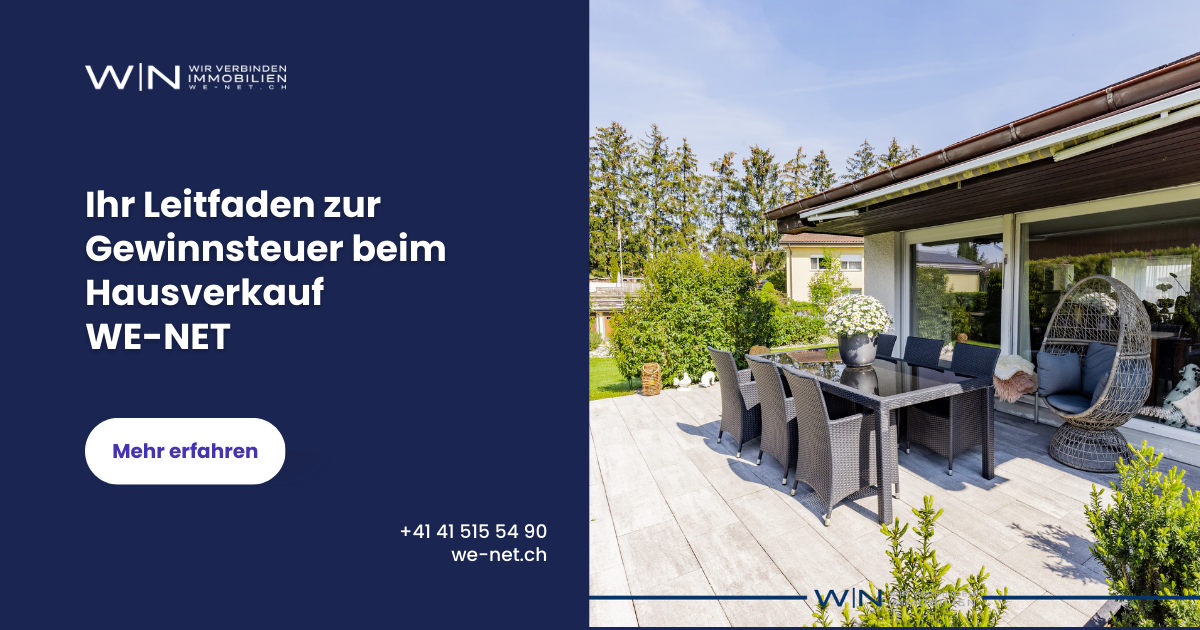 Gewinnsteuer Hausverkauf: Ein Leitfaden für die Schweiz