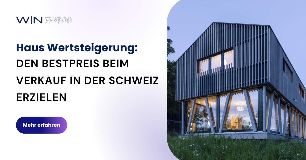 House value increase: How to get the best price in Switzerland