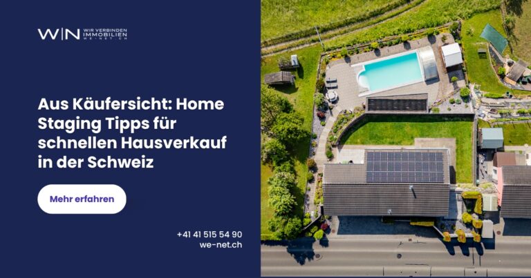 From the buyer's perspective: Home staging tips for a quick house sale in Switzerland