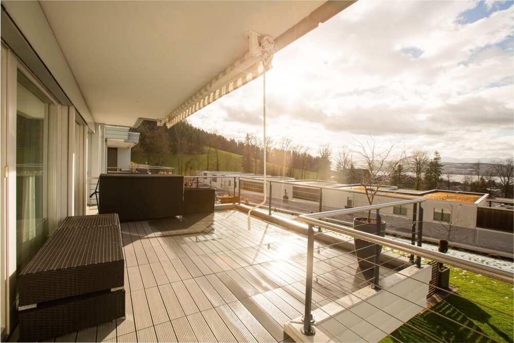 Berg- und Seesicht auf allen Etagen