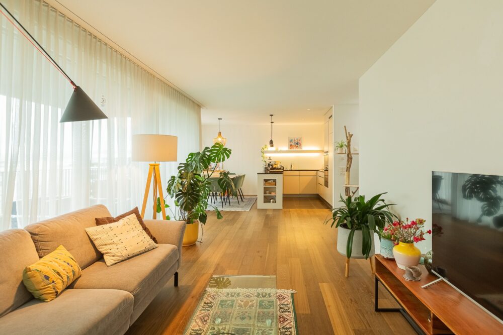 Moderner, offener Living Bereich