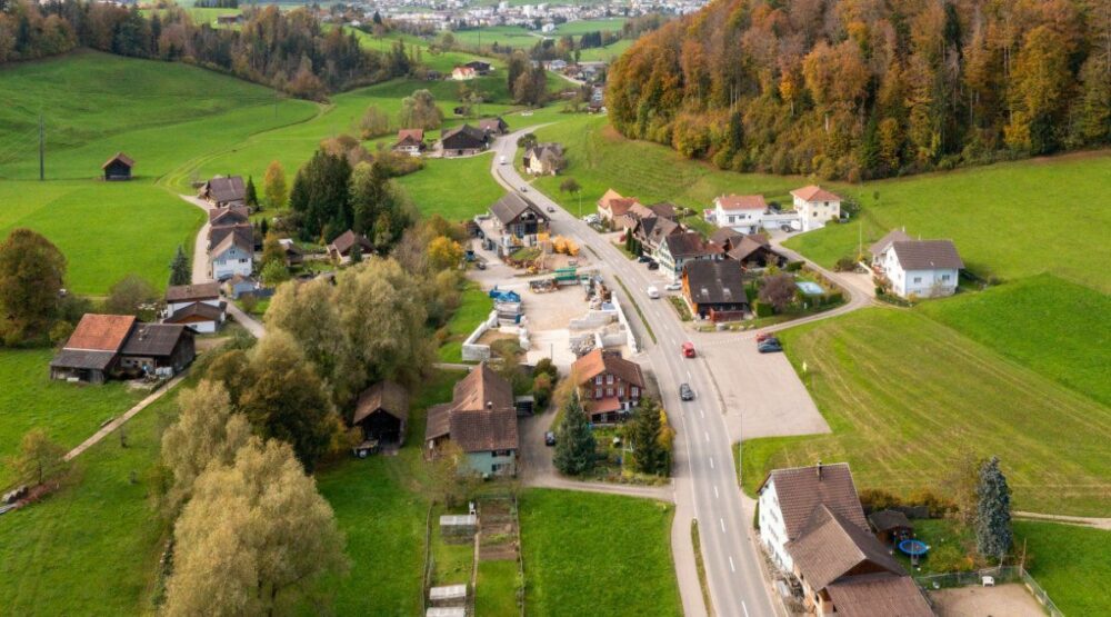 Zentrumsnah in der Natur in Lütisburg