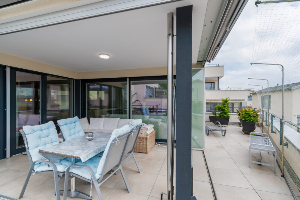 Terrasse und Wintergarten