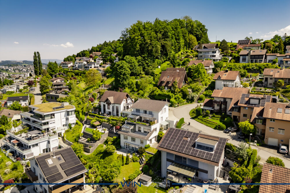 In 5 Minuten im Grünen oder in der Stadt