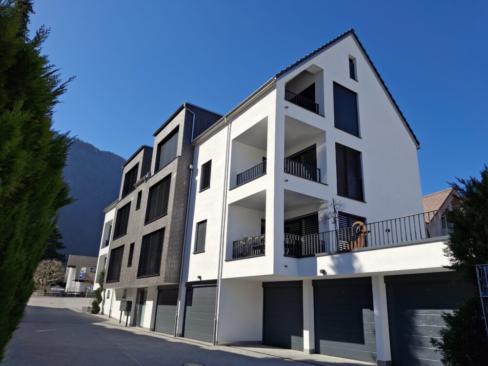 Neubau in Minergiebauweise