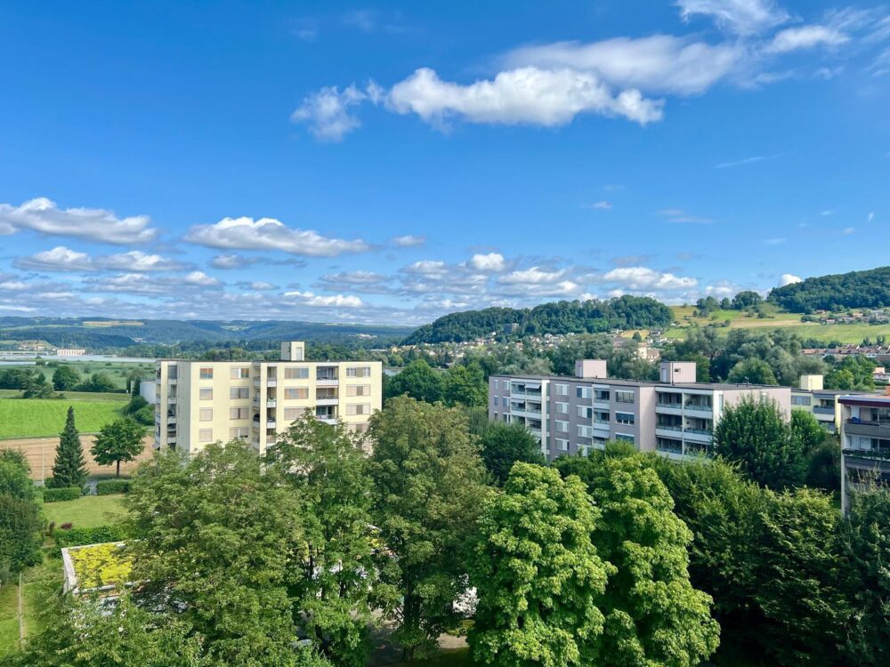 Ausblick aus den oberen Etagen (Erstbezug)