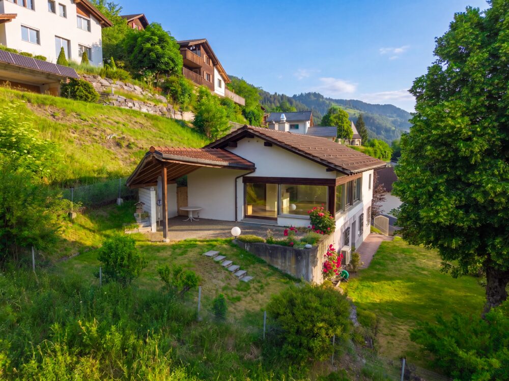Weitsicht bis fast nach Arosa