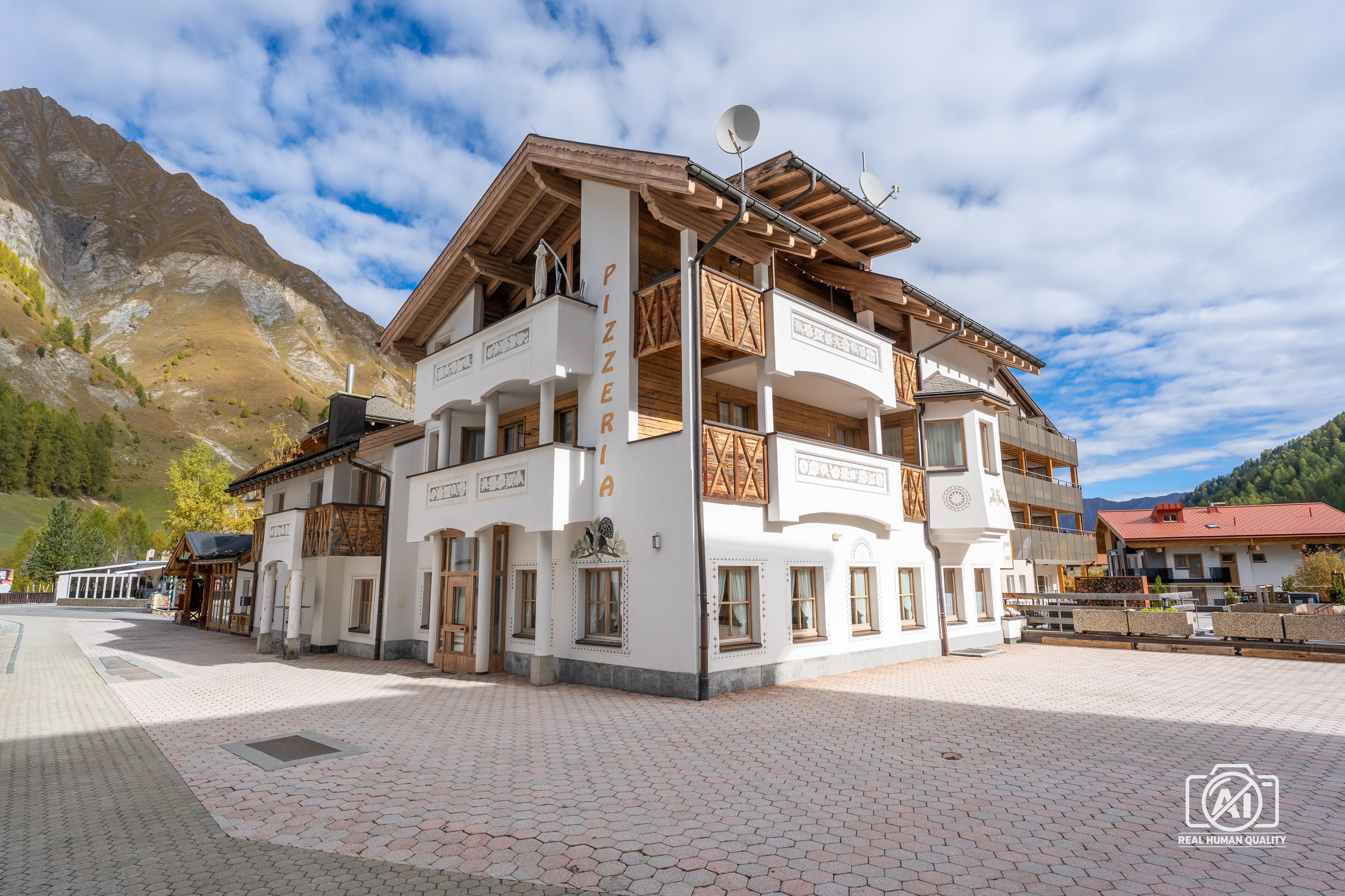 erstklassiges Berghotel