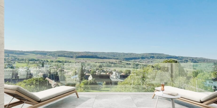 Terrasse mit Panoramablick