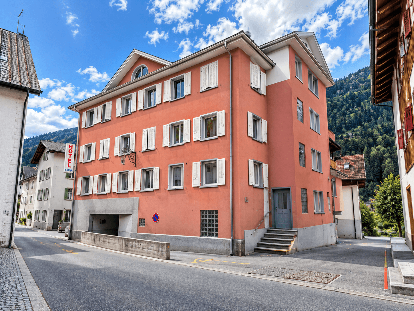 Klare Kanten an der Gasse