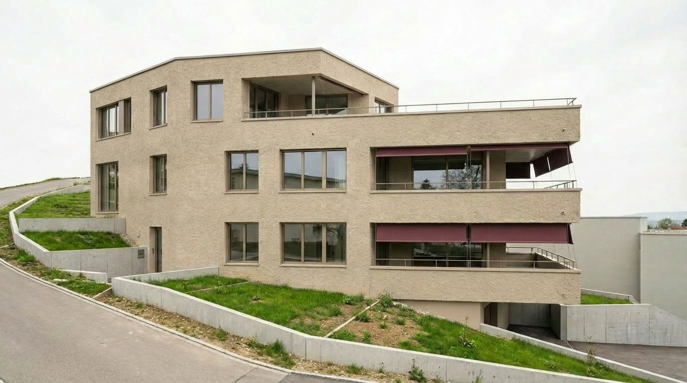 Bewilligtes Bauprojekt